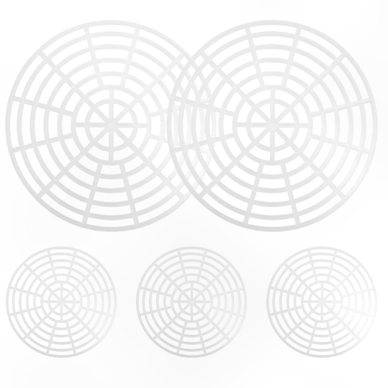 5-Pack Reusable Fermentation Mesh for Jars and Bottles, Durable Fermenting Accessory Tool Set