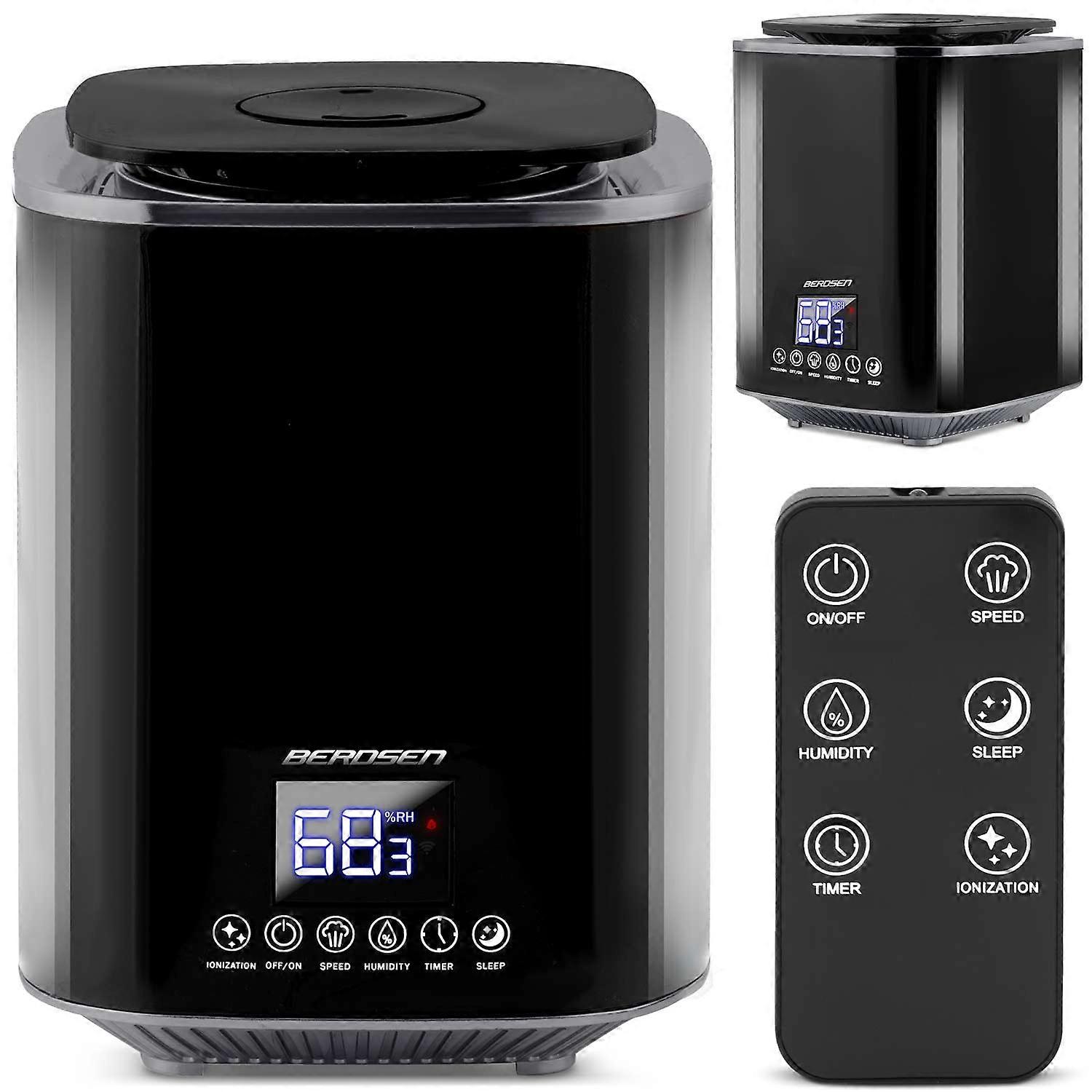 Berdsen BD-502 svart luftfuktare