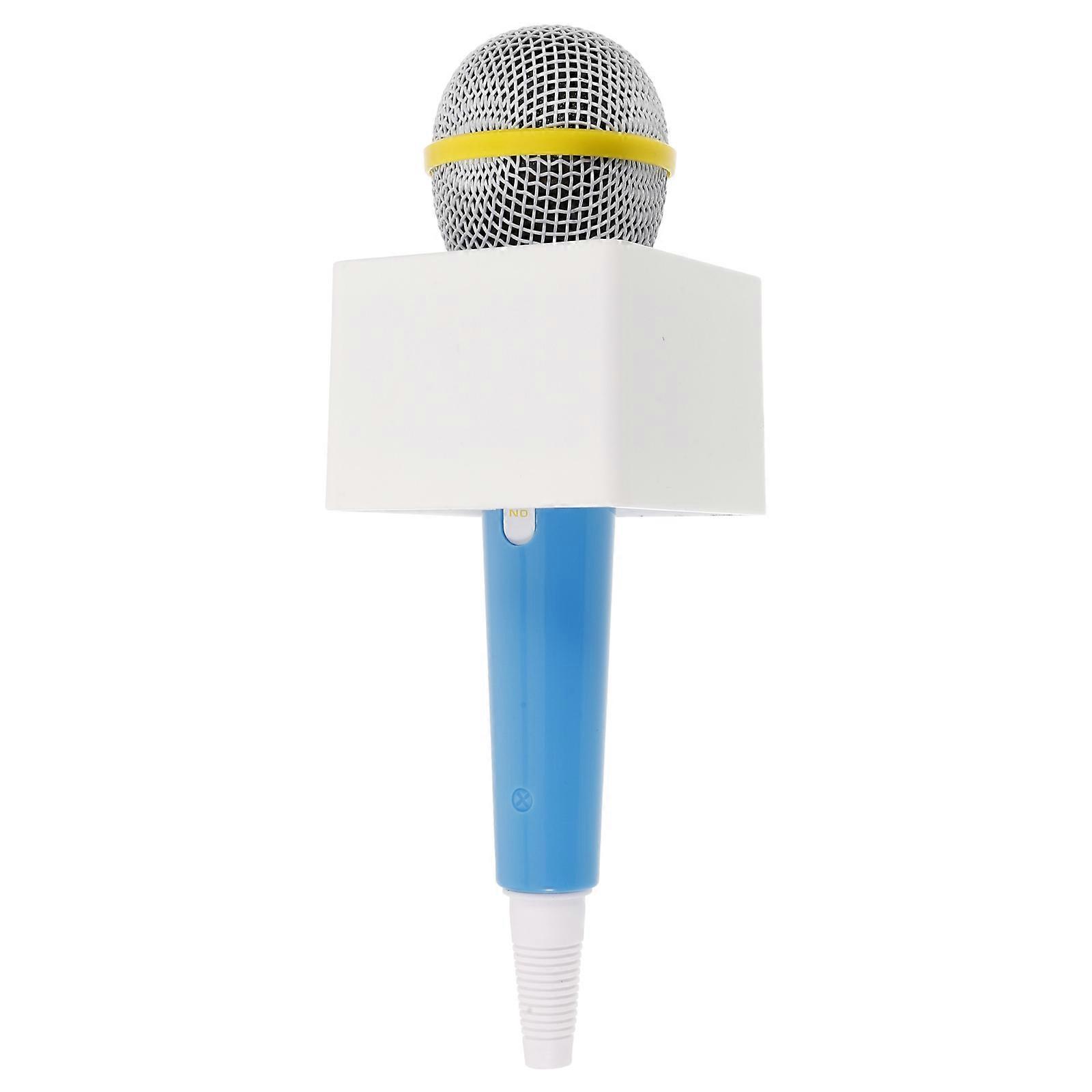 Fake Microphone Plastic Microphone Model for Pretend Play