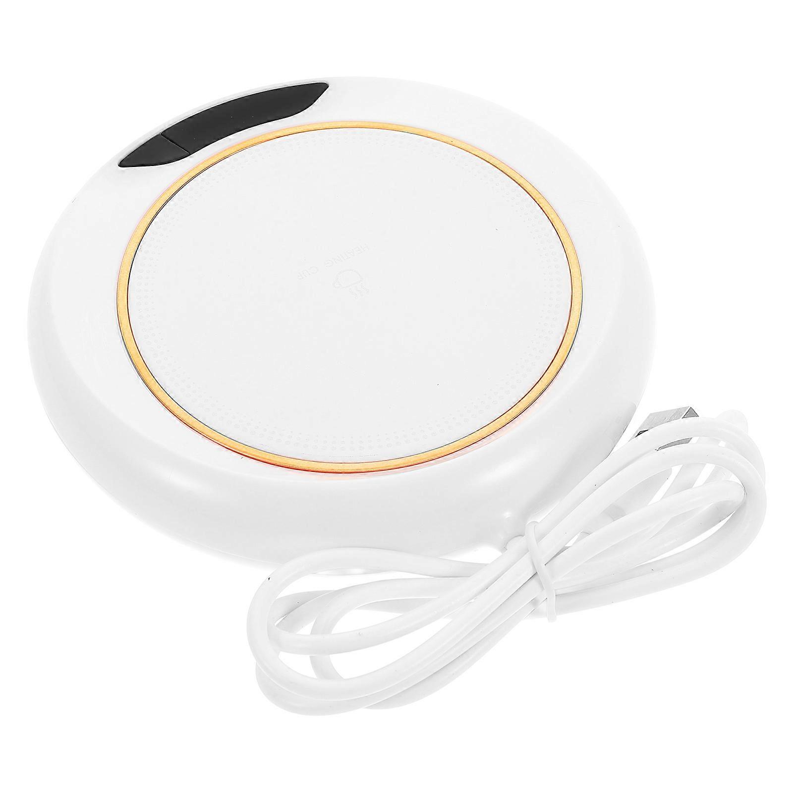 Reusable Heating Coaster Adjustable Electric Mug Warmer for Desk
