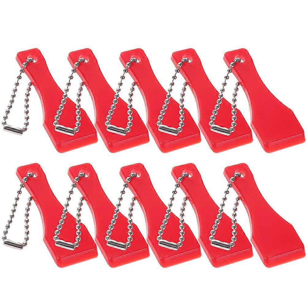 20 Pcs Ticket Scratcher Tool For Everyday Use In Red Ergonomic Design Suitable For Men And Women