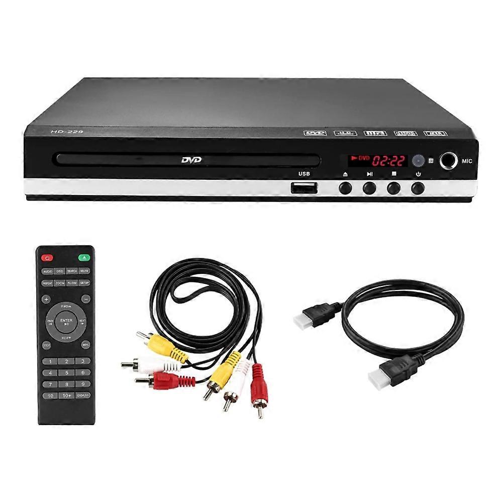DVD-229 Player VCD CD Disc Media Player Machine EU Plug