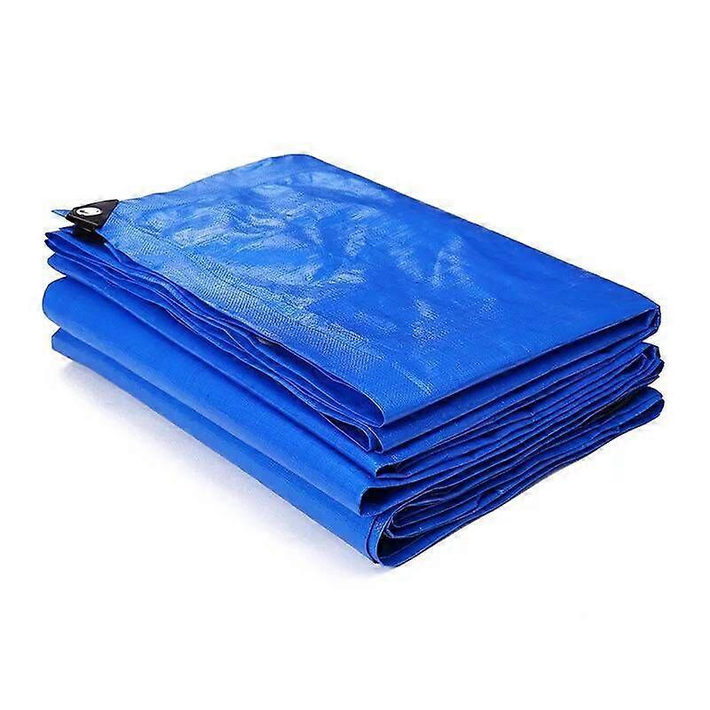 waterproof and UV resistant multifunctional tarp - 90 g/m² - 3 x 3 m (blue)