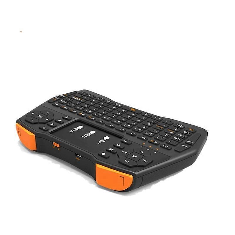 i8 Plus No Backlit 2.4GHz Mini Wireless Keyboard With Touchpad English Russian Air Mouse Remote Control For Android TV Box PC