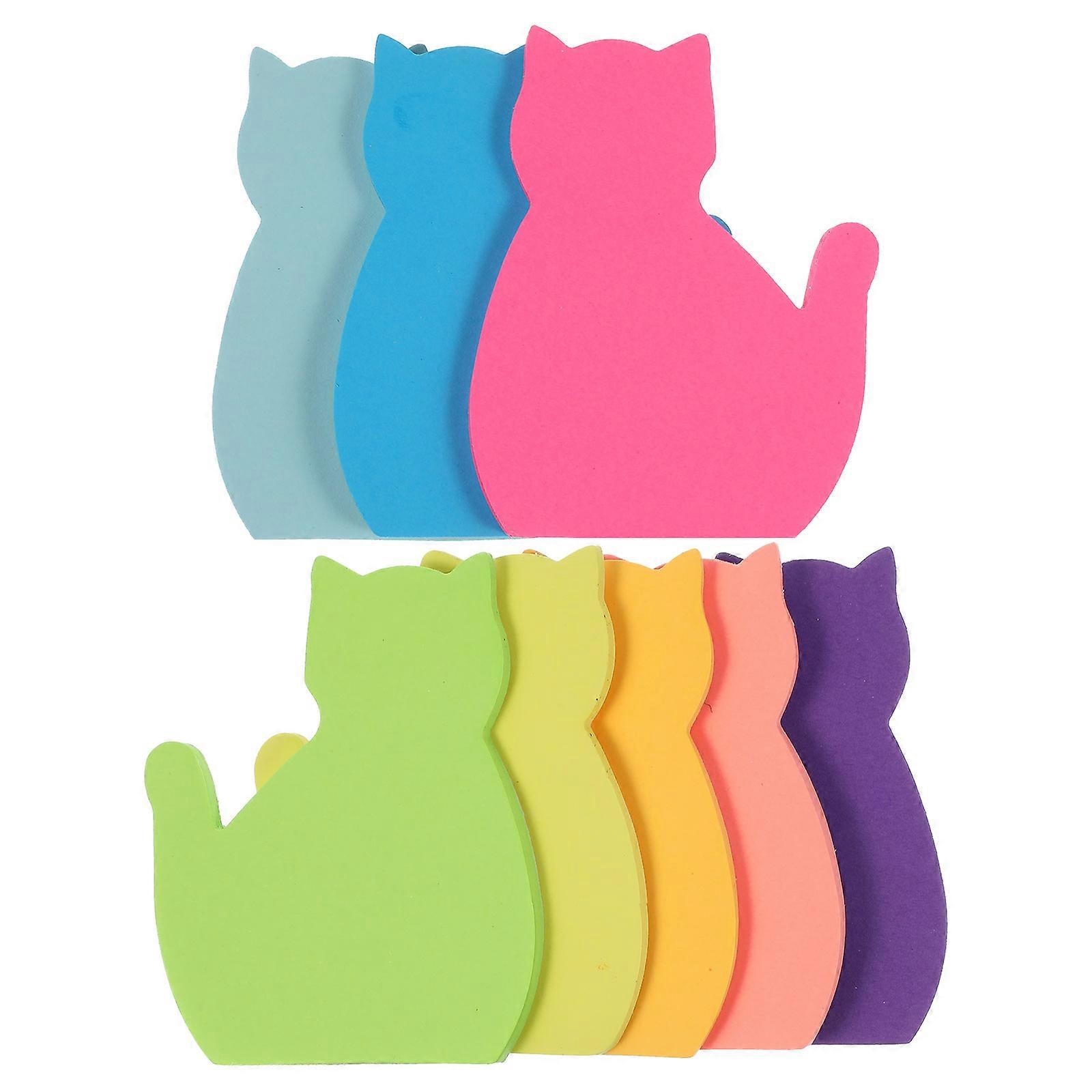 Self-Stick Memo Pads for Writing Notes Use 8Pcs Fun Desk Accessories