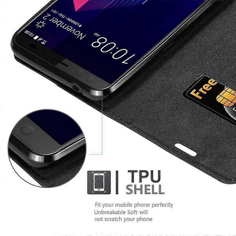 HTC U12 PLUS Case - Protective Case with Stand Function and Card Slot