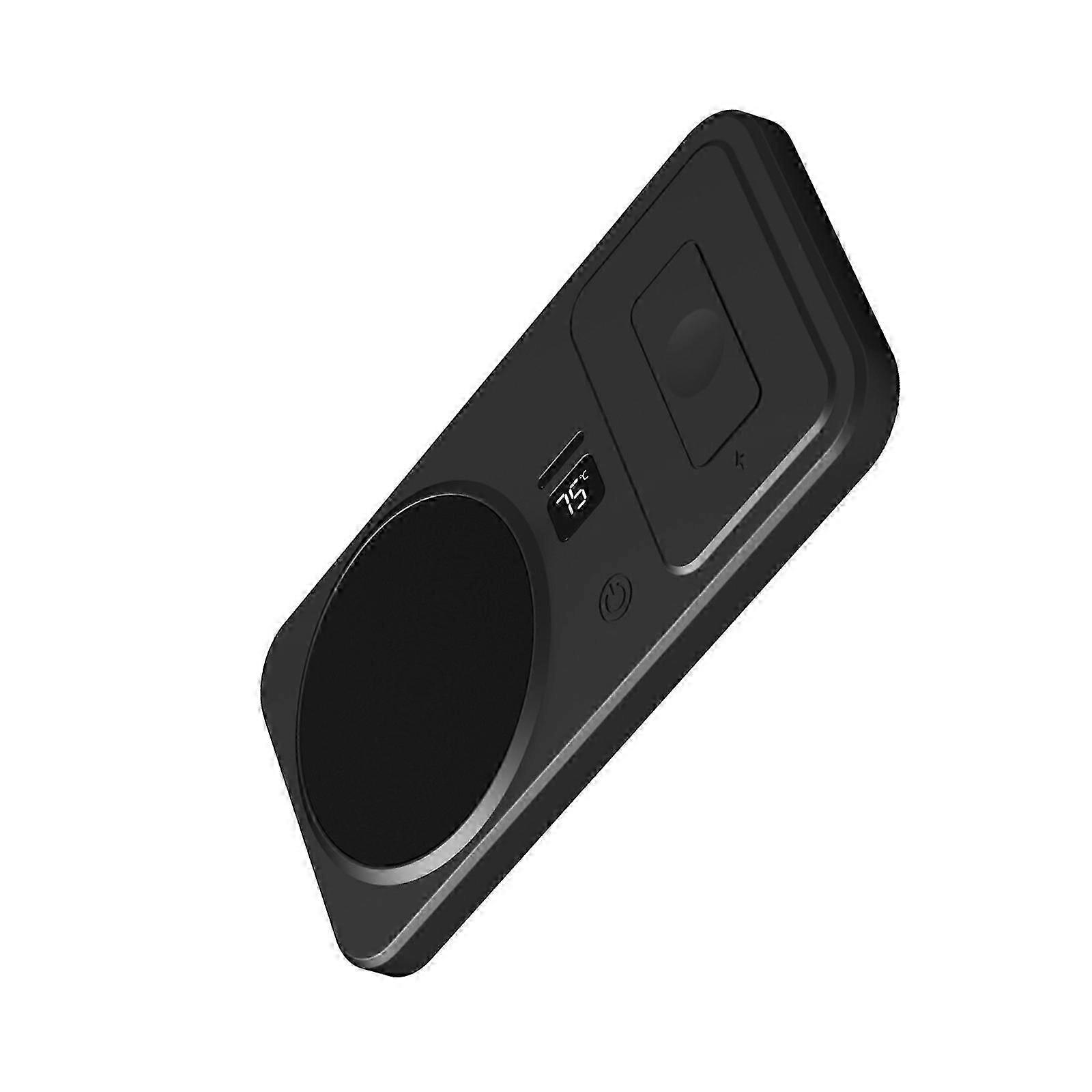 Fast Wireless Charging Adjustable Temperature Cup Warmer, ABS Safe Heating, White