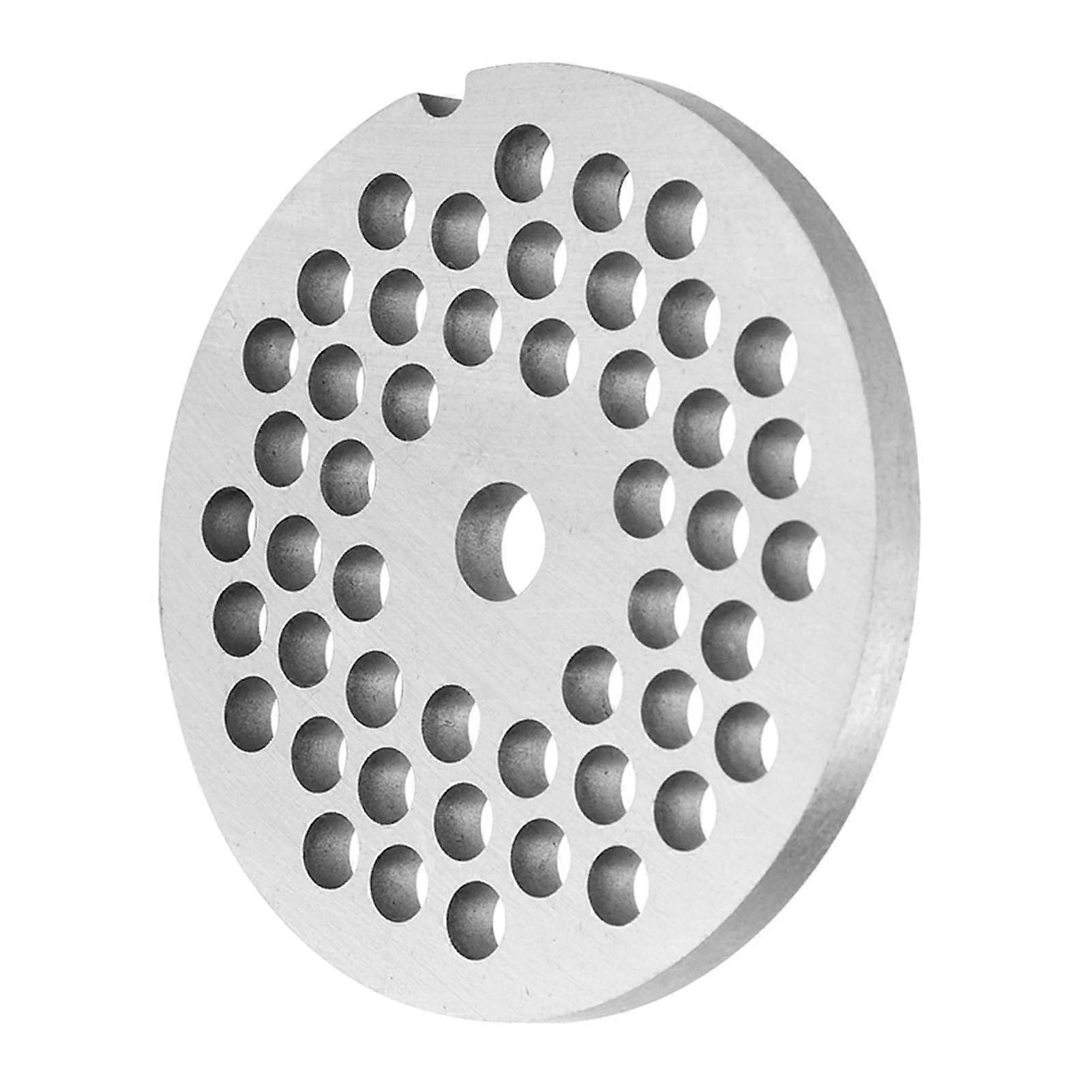 Stainless Steel Meat Grinder Plate 5mm Replacement Disc for Consistent Grinding Performance