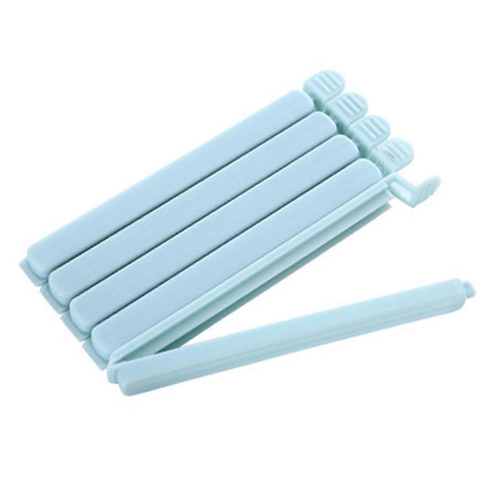 Bag Sealing Clips 5 Pack Reusable Plastic Food Storage Seals Keeps Snacks Fresh Multiple Sizes