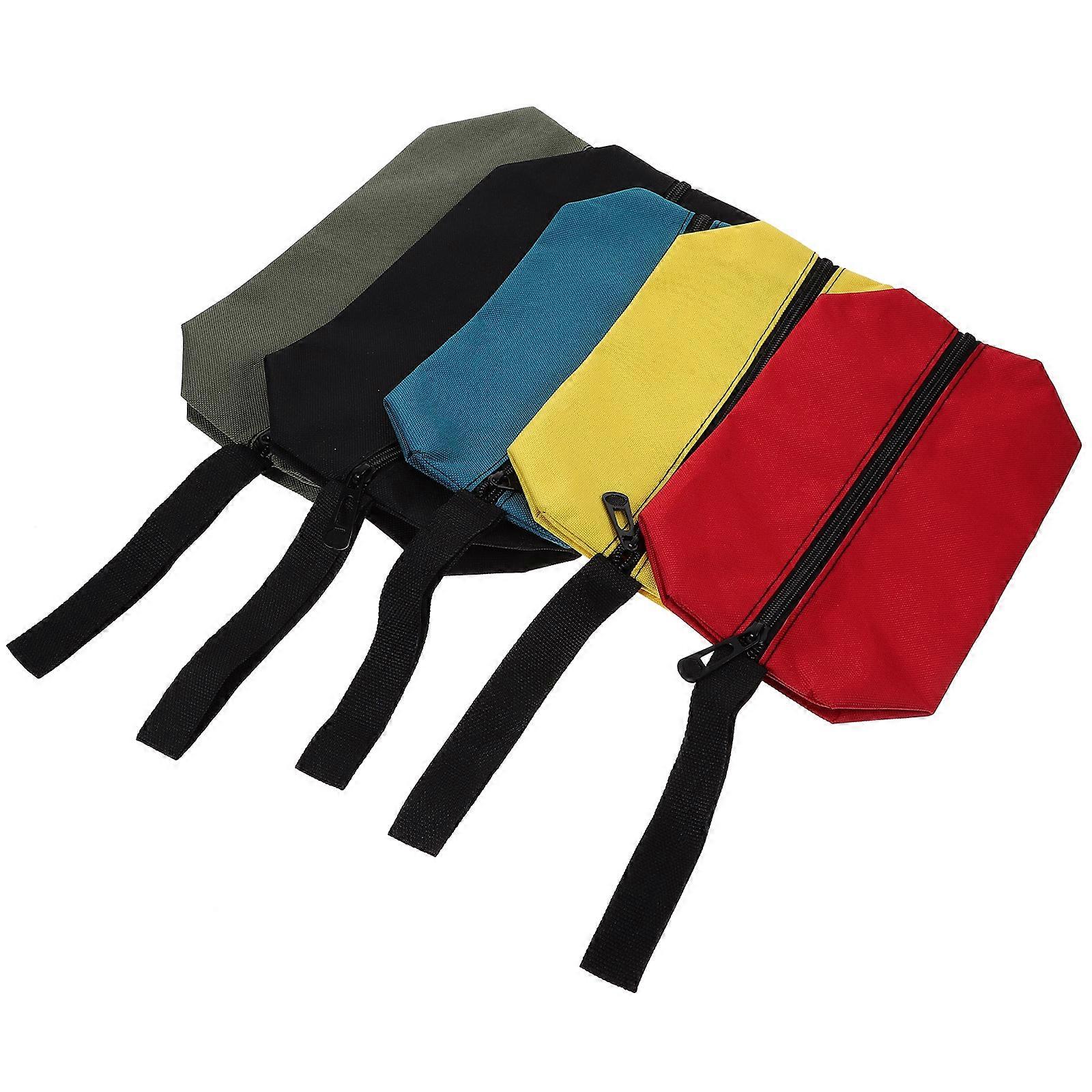 Waterproof Tool Pouch Heavy Duty Tool Bag for Storage Use 5Pcs Set