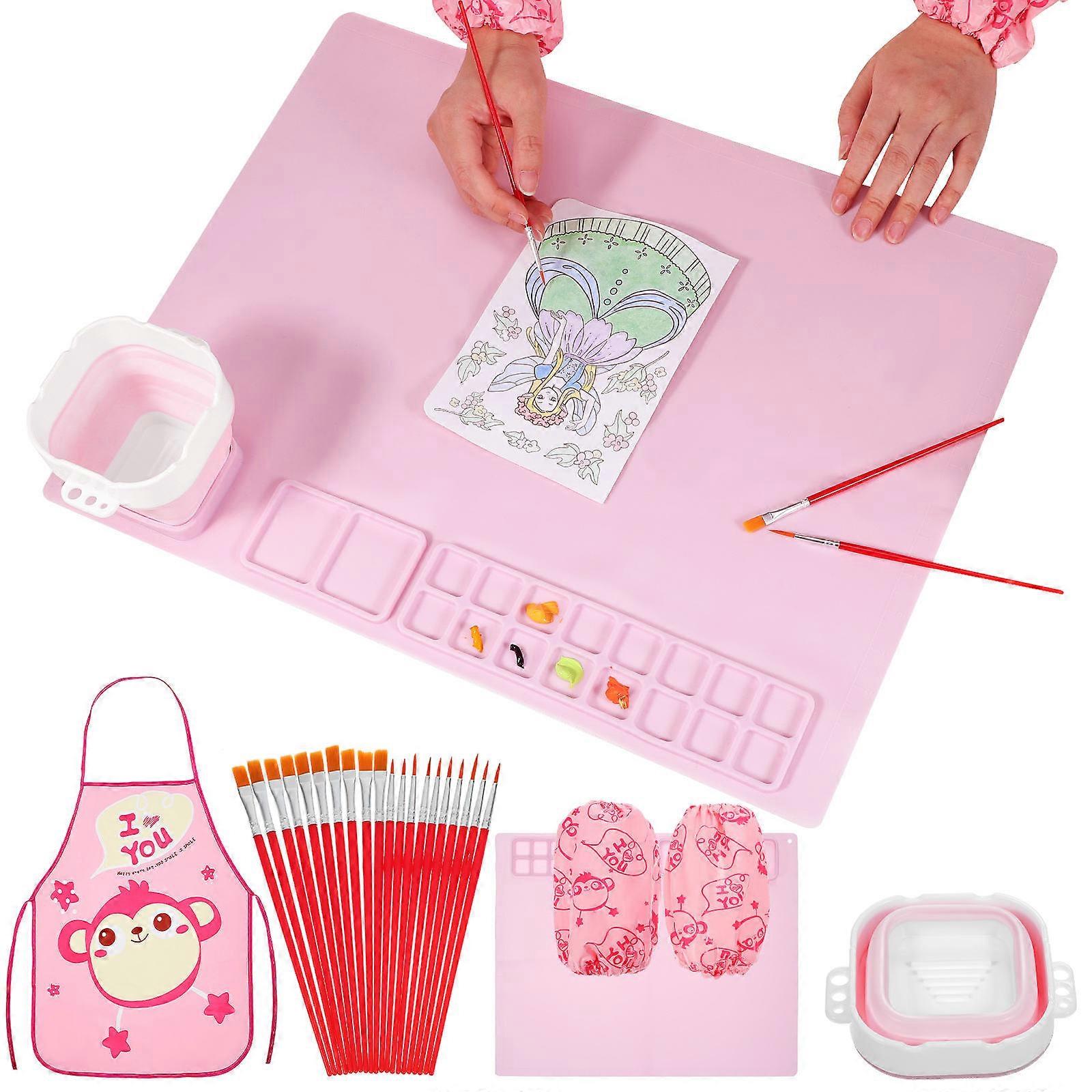 Crafting Mat For Table Artists Home Use Sturdy Design Multi Functional Storage Feature 1Set