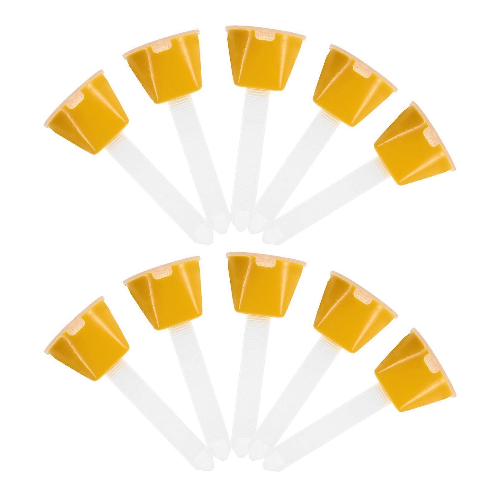 Tile Leveler Plastic Pin for Tile Leveling System 100Pcs Durable Plastic Pins