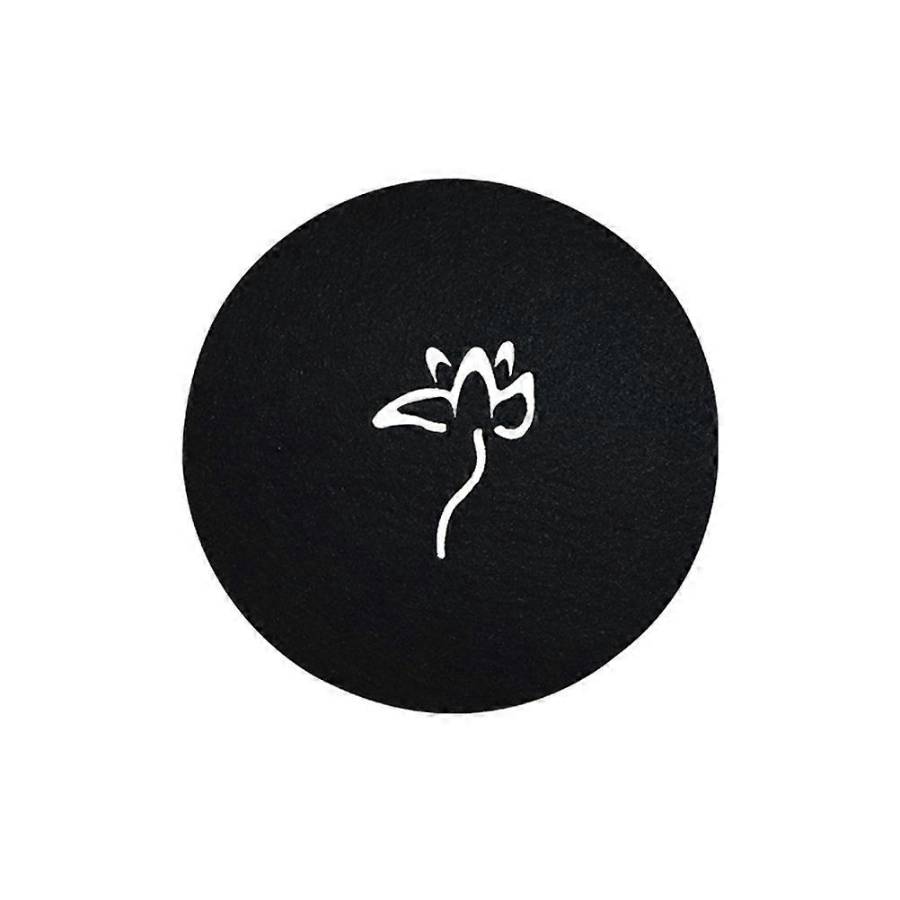 Felt Coasters Creative Heat Resistant Coffee Cup Coasters 8Pcs Black