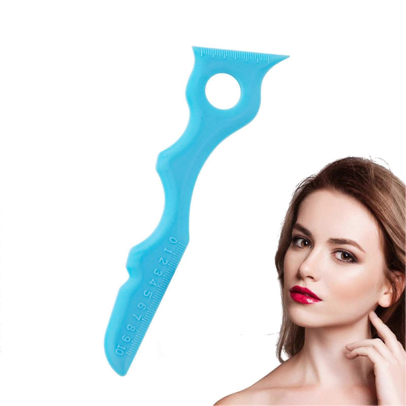 Reusable Silicone Eyeliner Stencil Tool for Precise Winged Eyeliner and Eyebrow Makeup Guide