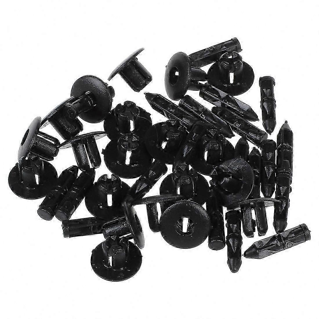 20 Pcs 7mm Hole Plastic Push Rivets, Panel Fasteners & Fairing Clips