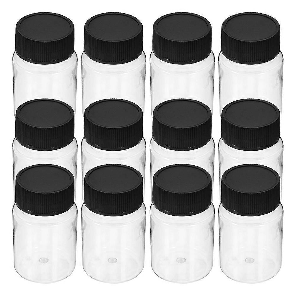 Oil Sample Bottle 48Pcs for Lab Reagent Bottles with Seal Caps