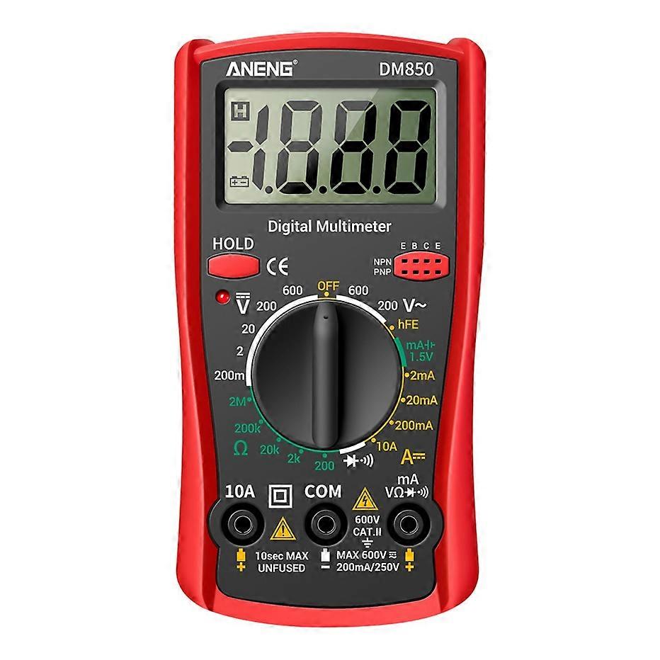 ANENG DM850 Digital Display Multimeter 1999 Counts Multimeter Tester Current Voltmeter Ammeter