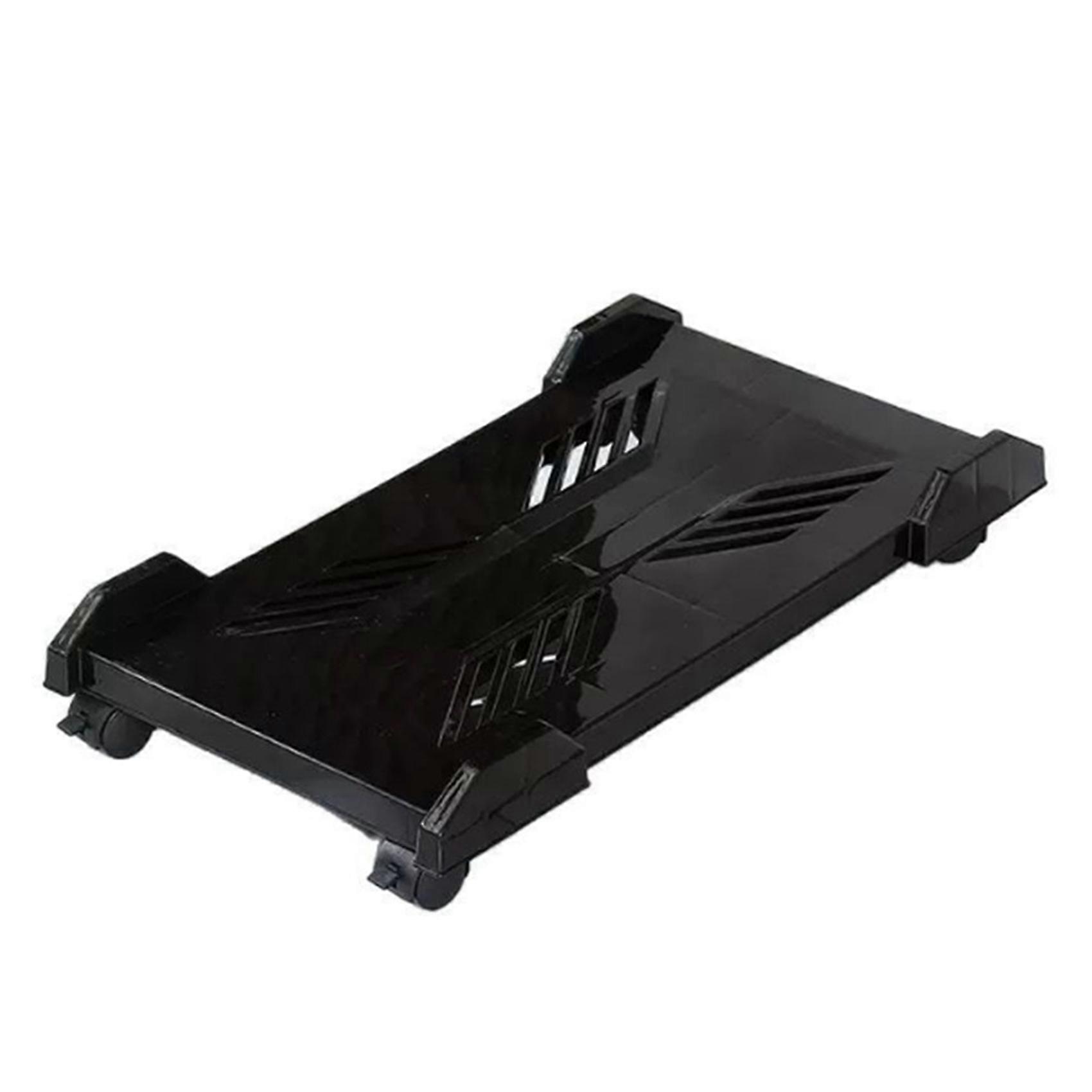 Computer Tower Stand Adjustable Mobile CPU Stand Gaming PC Case with 4 Caster Wheels Most for Most PC Computer Desk