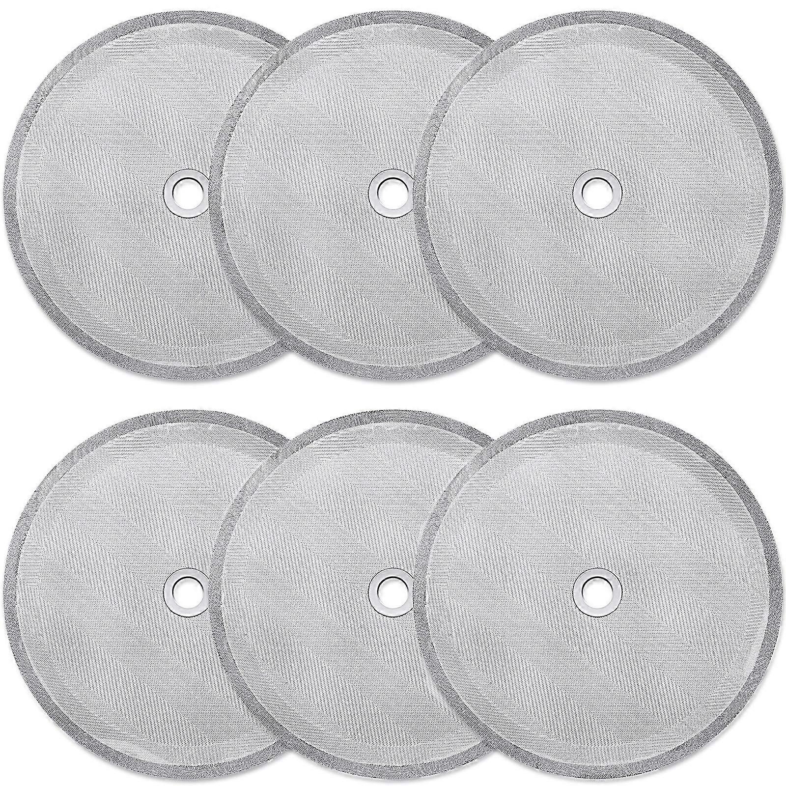 French Press Replacement Filter 4 Inch Stainless Steel Mesh Screen for 34 Oz 8 Cup Coffee Maker