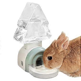Automatischer Wasserspender für Katzen, 520 ml, hängend, im Kiefernholz-Design, für Kleintiere, drinnen und draußen