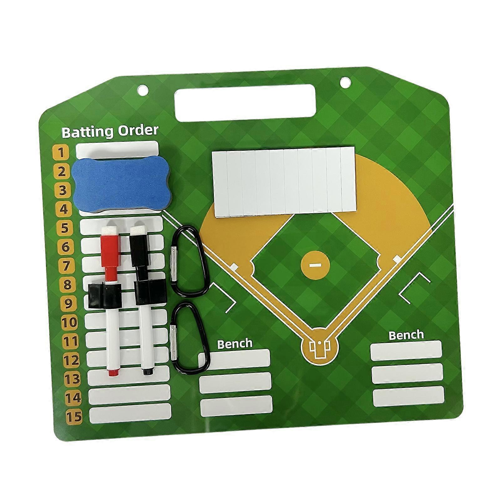 Baseball Coaches Board Training Baseball Lineup Board for Practice