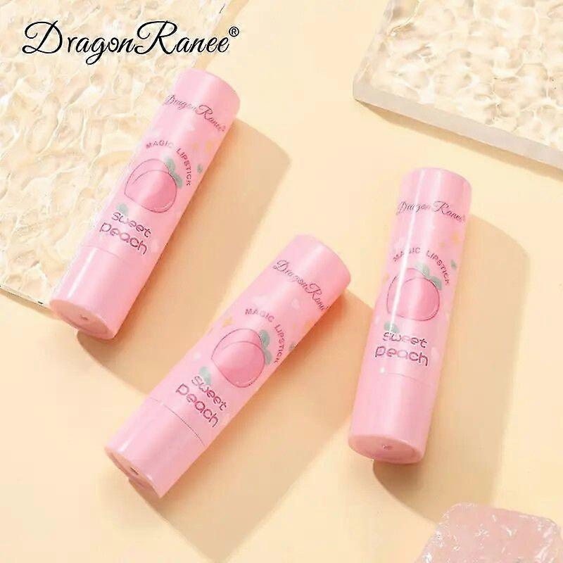 Dragon Ranee Moisturising & Colour Changing Peach Lip Balm