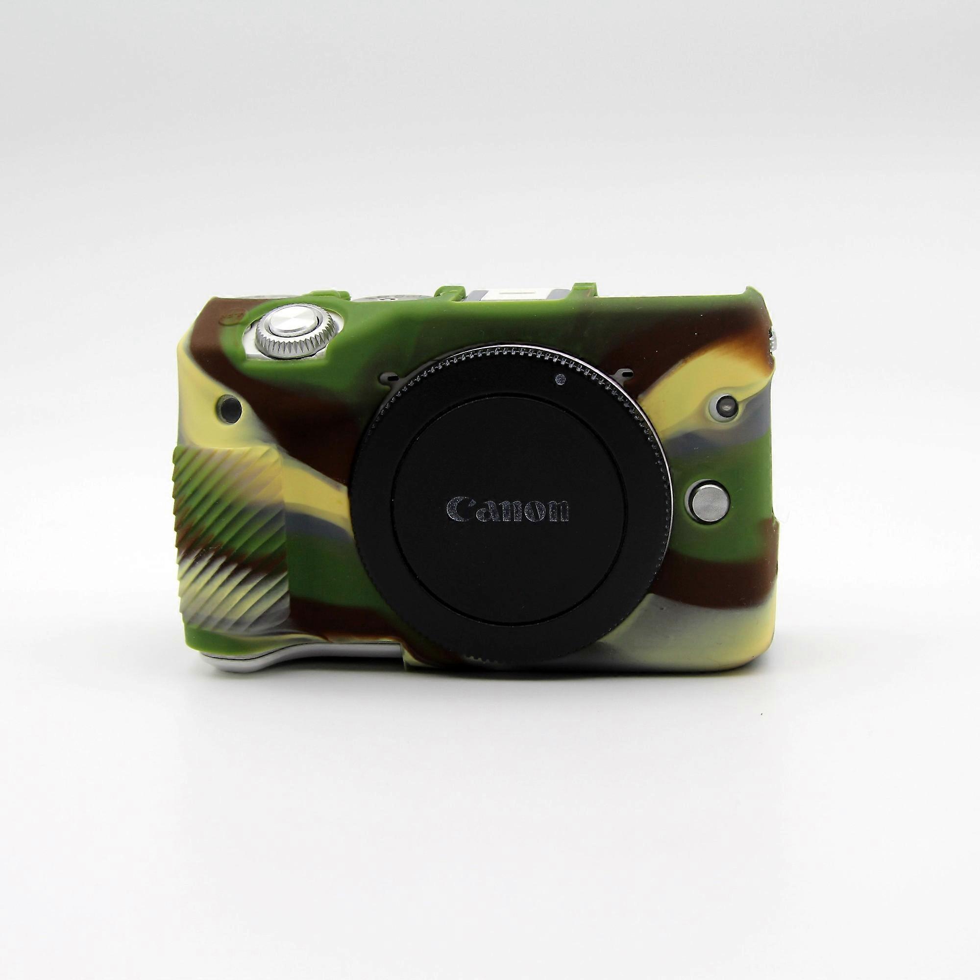 Flexible Soft Silicone Protective Case for Canon EOS M3 (18-55mm)