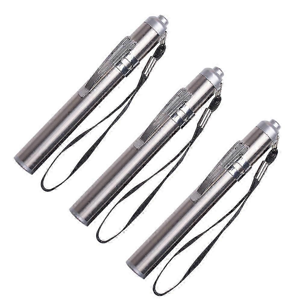 Outdoor Flashlight Mini LED Flashlight for Lighting Use 3Pcs Portable Waterproof Set