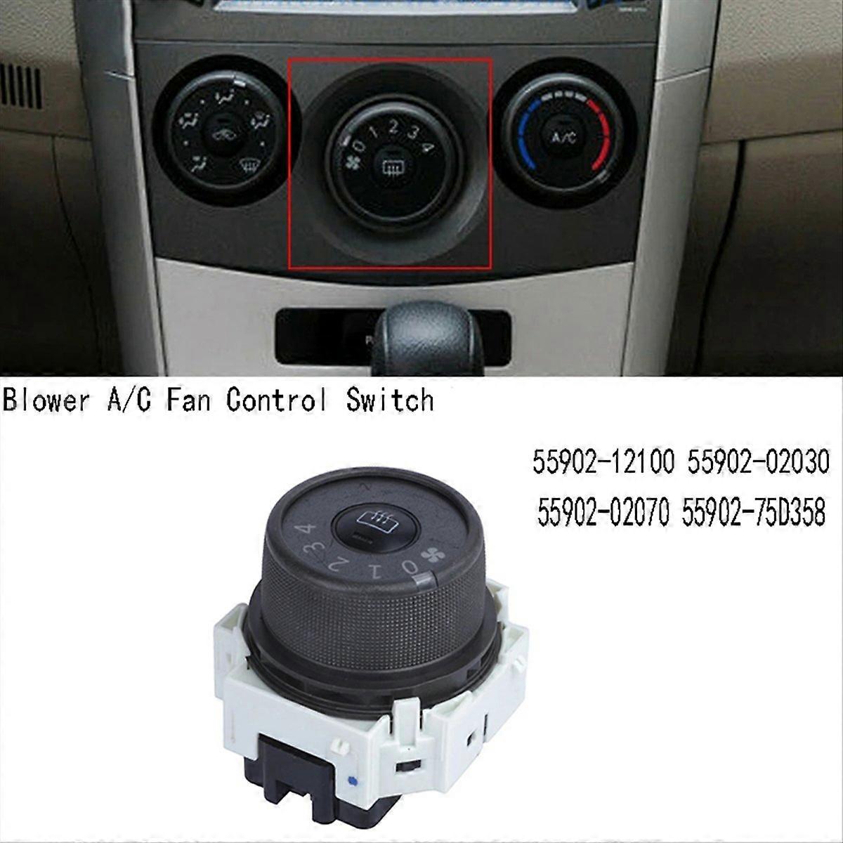 Car Blower A/C Fan Control Switch For Matrix