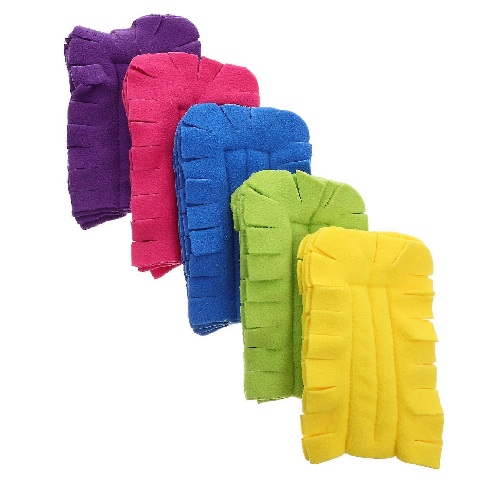 5Pcs Washable Microfiber Duster Refills Reusable Heads for Ceiling Fans Windows and Floors