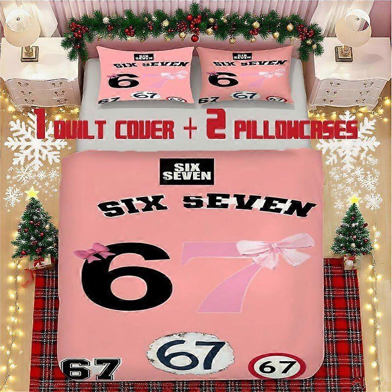 67 Creative Design Soft Printed Bedding Set Polyester Fabric Decorative & Warm