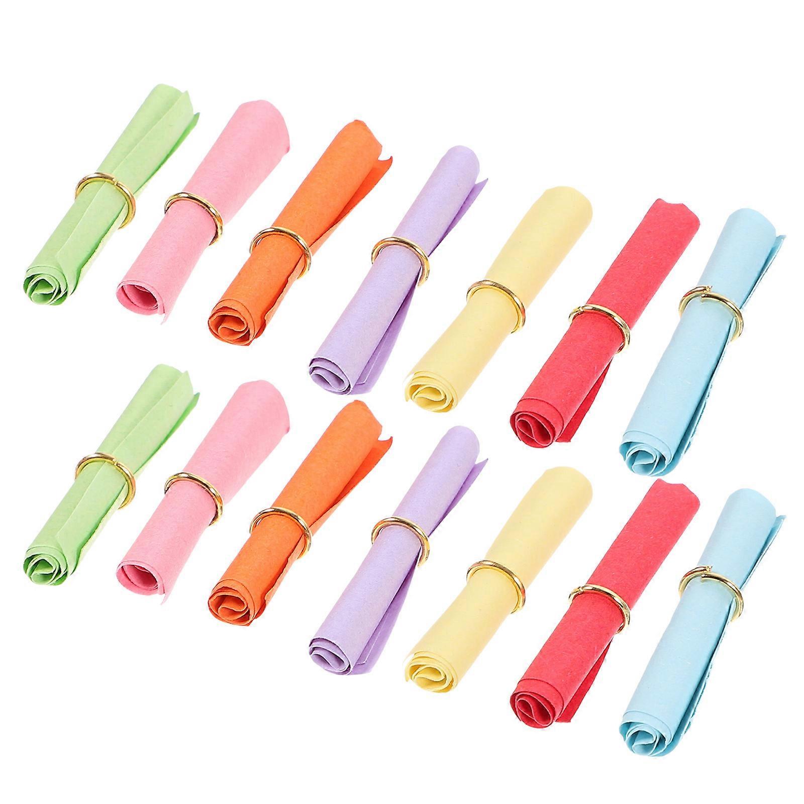 Writing Paper Scrolls 50Pcs Wishing Paper for Creative Message Rolls