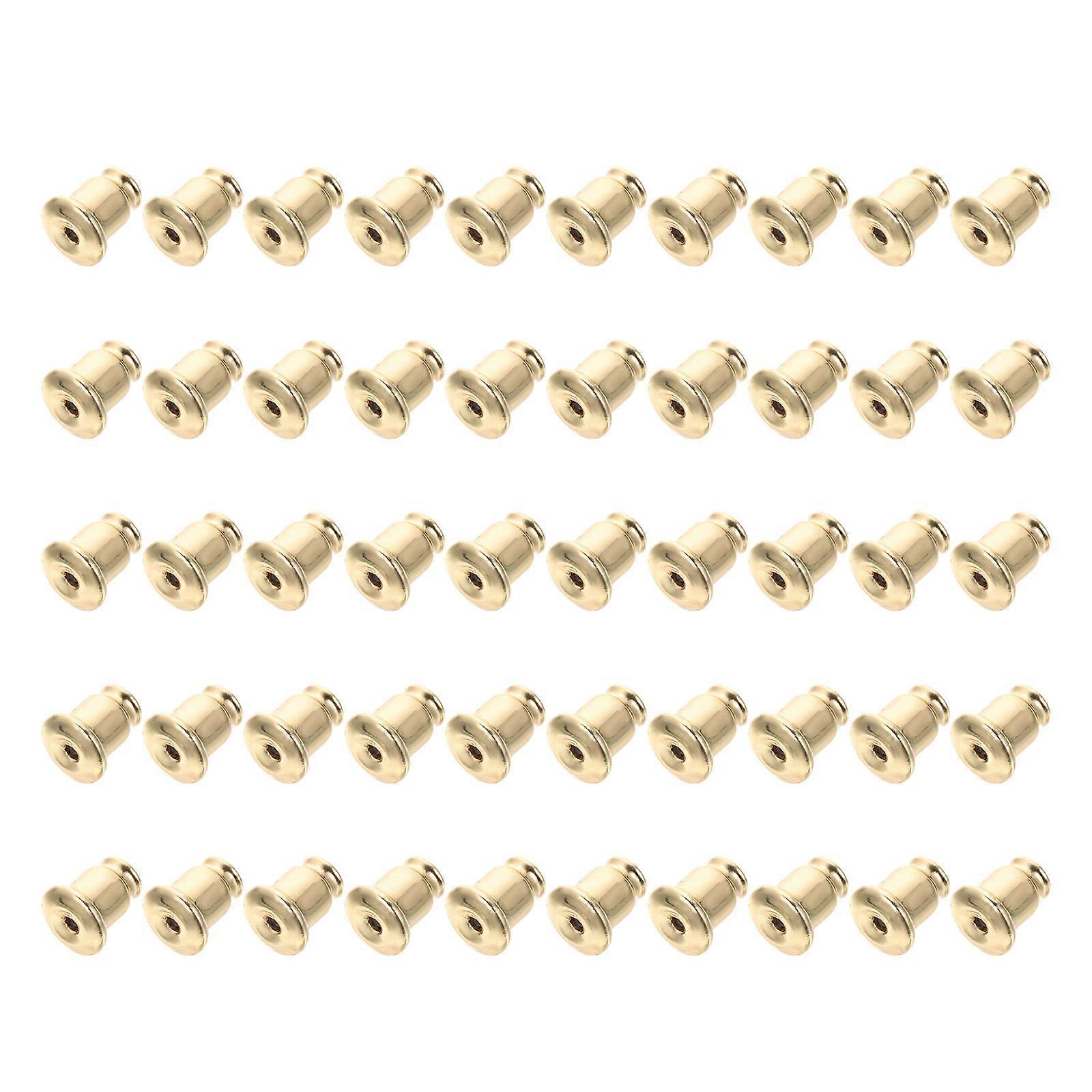 Accessories Copper Earring Backs Featuring Safety 100Pcs Pack