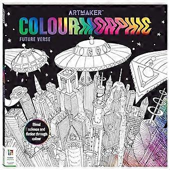 Art Maker Colourmorphic Colouring Book Future Verse