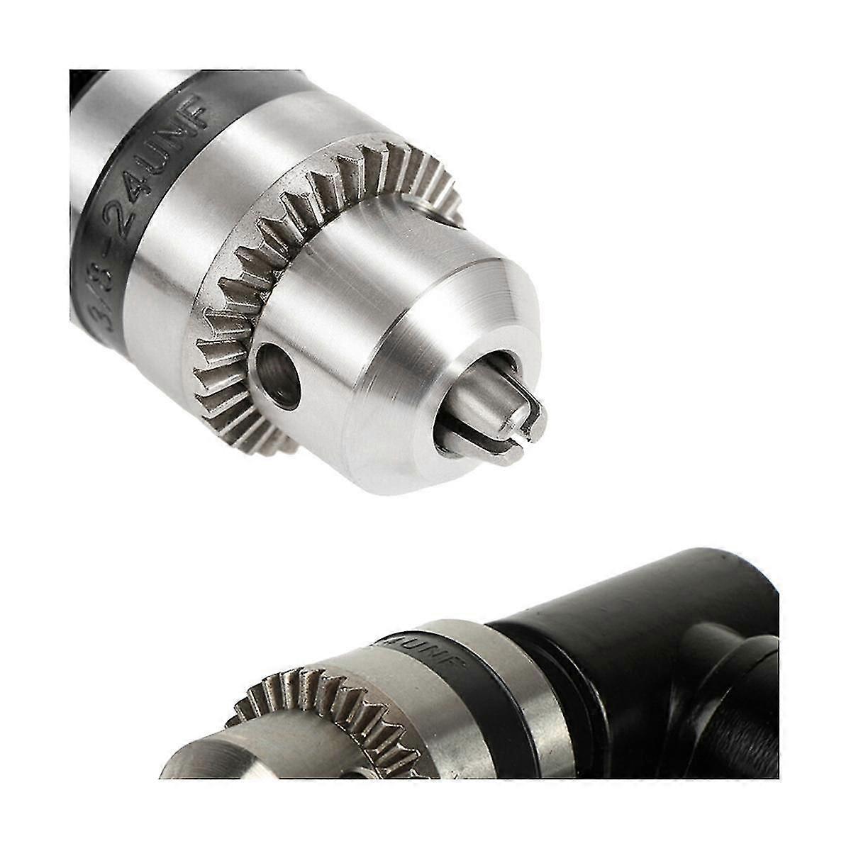 Right Angle Electric Drill Three- Chuck Corner Impact Drill Right Angle Bend Extension Adaptor Iro
