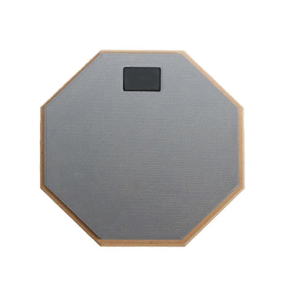 Practice Drum Pad for Drumming Double Sided Silent Practice Drum Pad Snare Practice Pad Gray