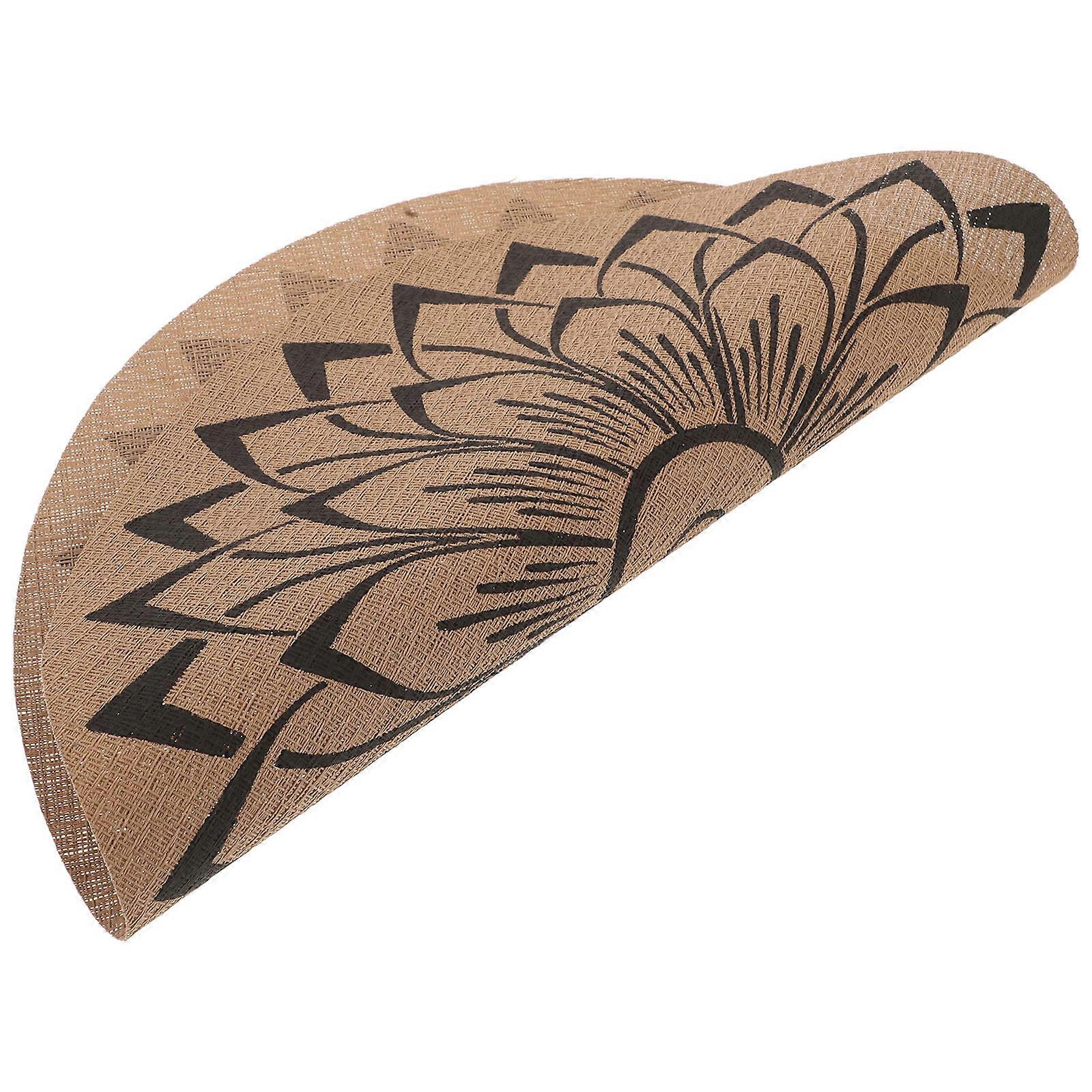 Coffee Table Mat Multi Purpose 4Pcs Boho Round Cup Coasters for Home
