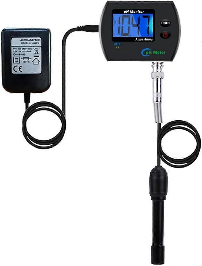 Punnyb Digital pH Meter for Aquarium Drinking Water, pH Monitor,