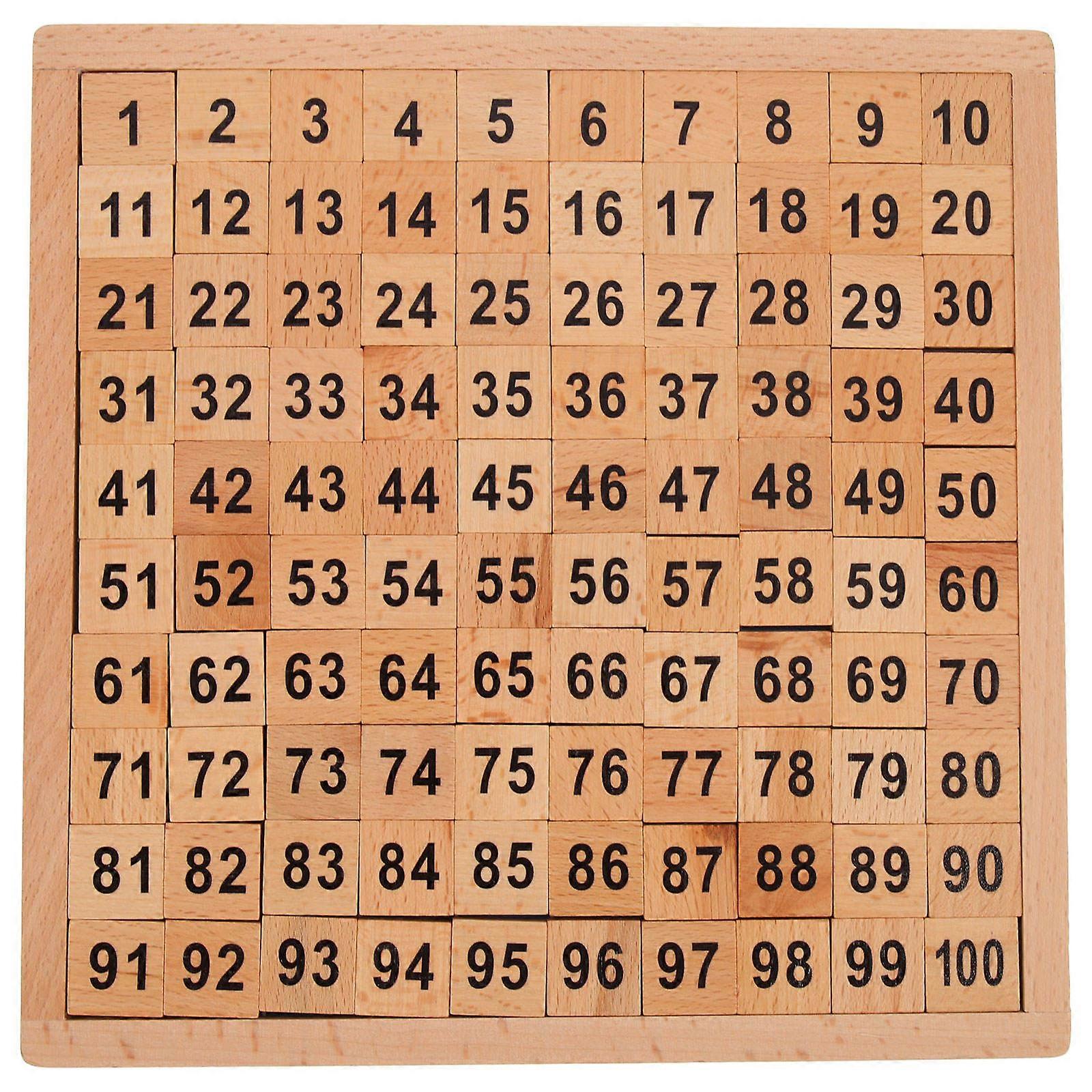 Wooden Math Toy Educational Math Board Interactive Mathematical Train Learning Counting Toy