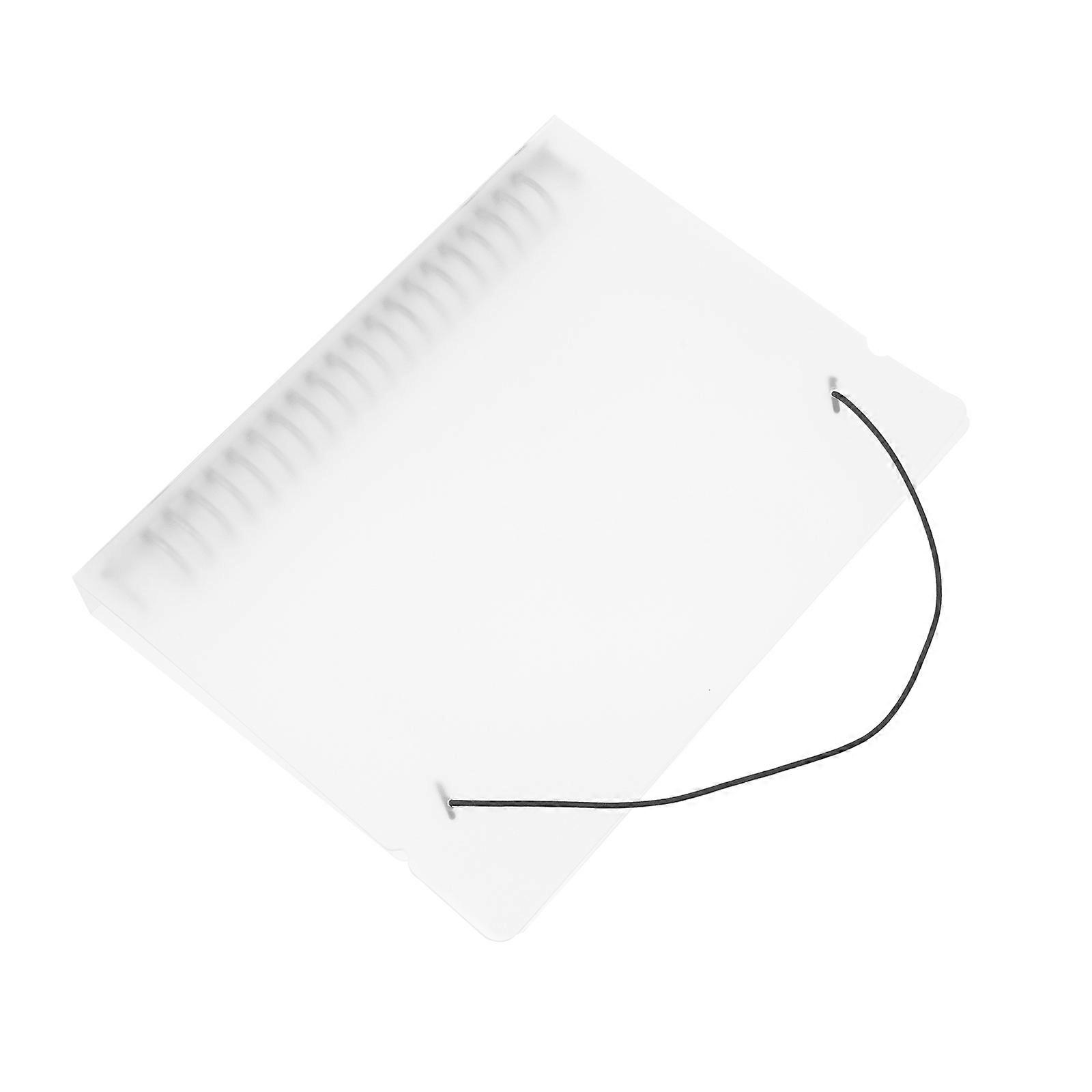 Refillable Notepad Case for Protecting Use Transparent Binder Cover Shell