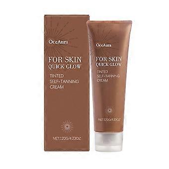 Oceaura Facial And Body Tanning Cream Is A Summer No-Sun Tanning, Refreshing And Easily Absorbed Tanning Cream For Wheat-Colored Skin