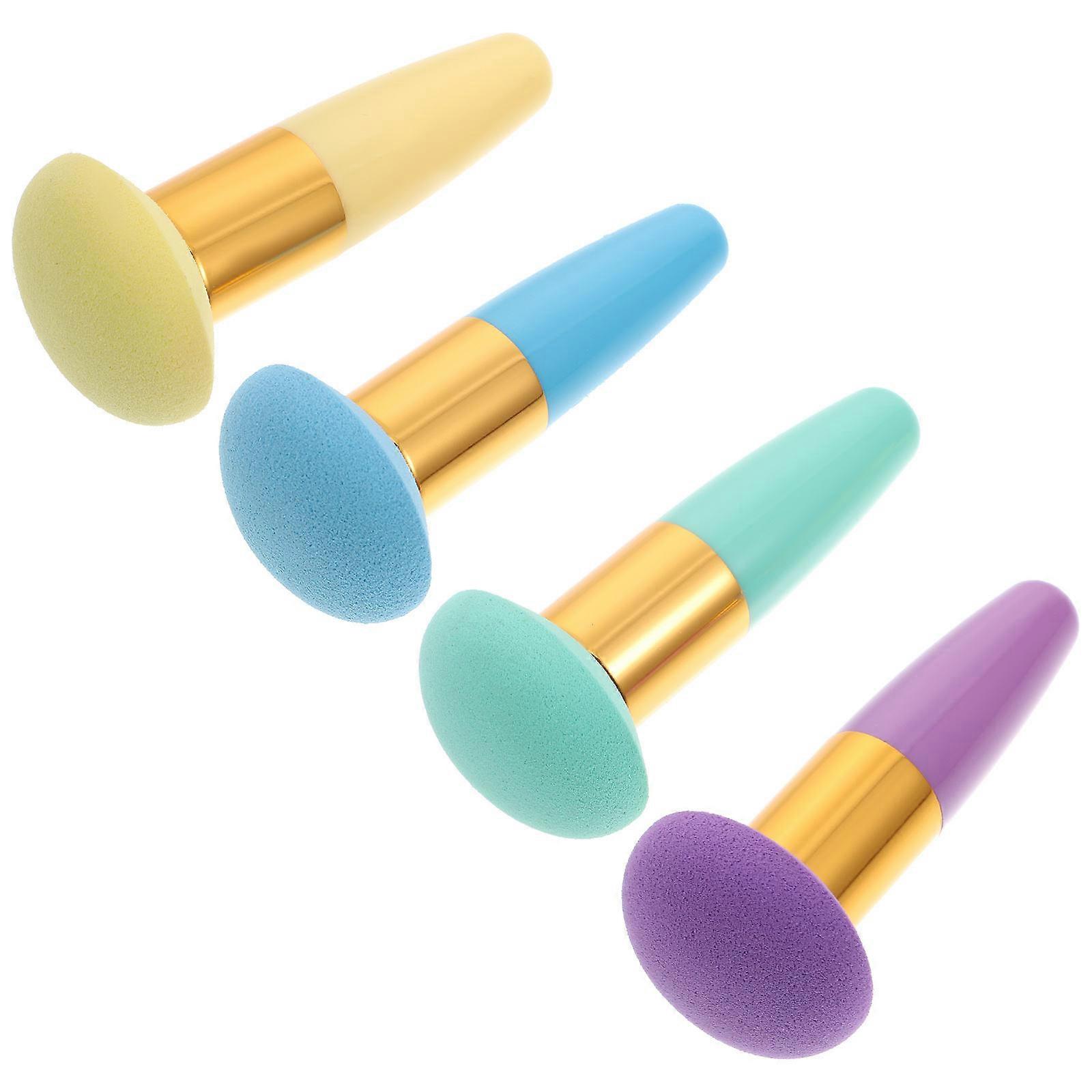 Makeup Tools Comfortable Powder Puff for Makeup 8Pcs Assorted Colors