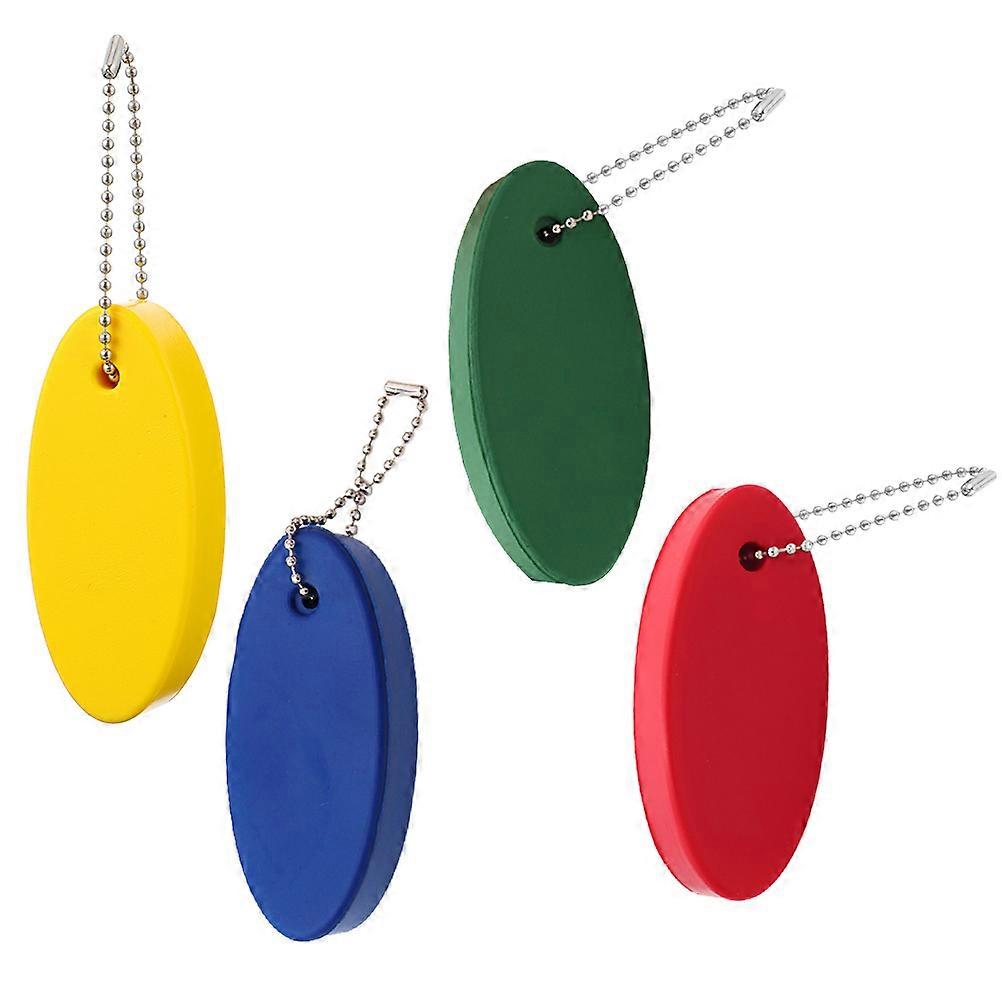 Buoy Key Float Assorted Color Floating Key Chains For Canoeing 4Pcs