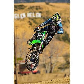 Ryan Villopoto Motorcycle Cross Country Racer Jigsaw Puzzle Brain Teaser BA0281