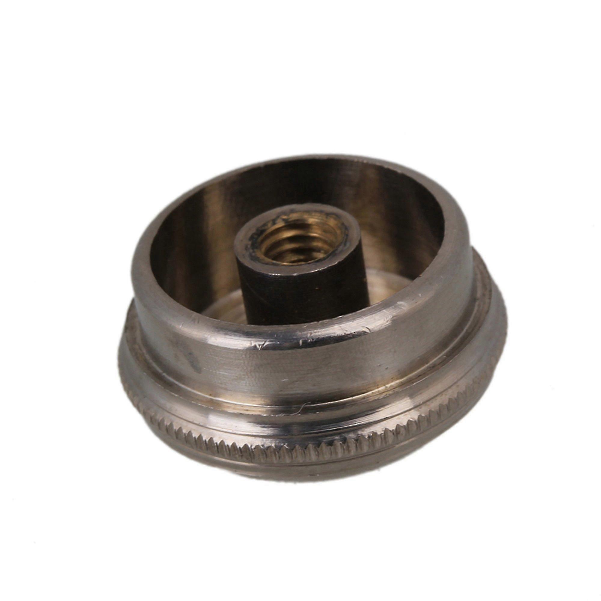 Universal Flute Part Silver Head Crown Headjoint Screw Cap Solid Brass