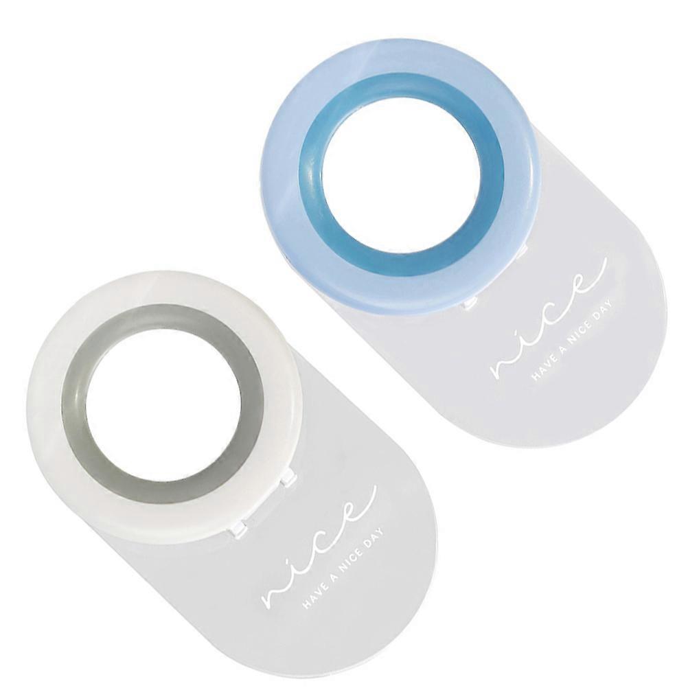 Household Pull Knobs Toilet Lid Lifters with Paste Type for Home Use 2Pcs