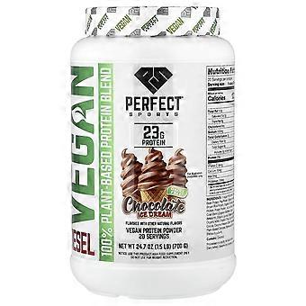 PERFECT Sports, Vegan Diesel, 100% plantaardige eiwitmix, Chocolate Ice Dream, 700 g