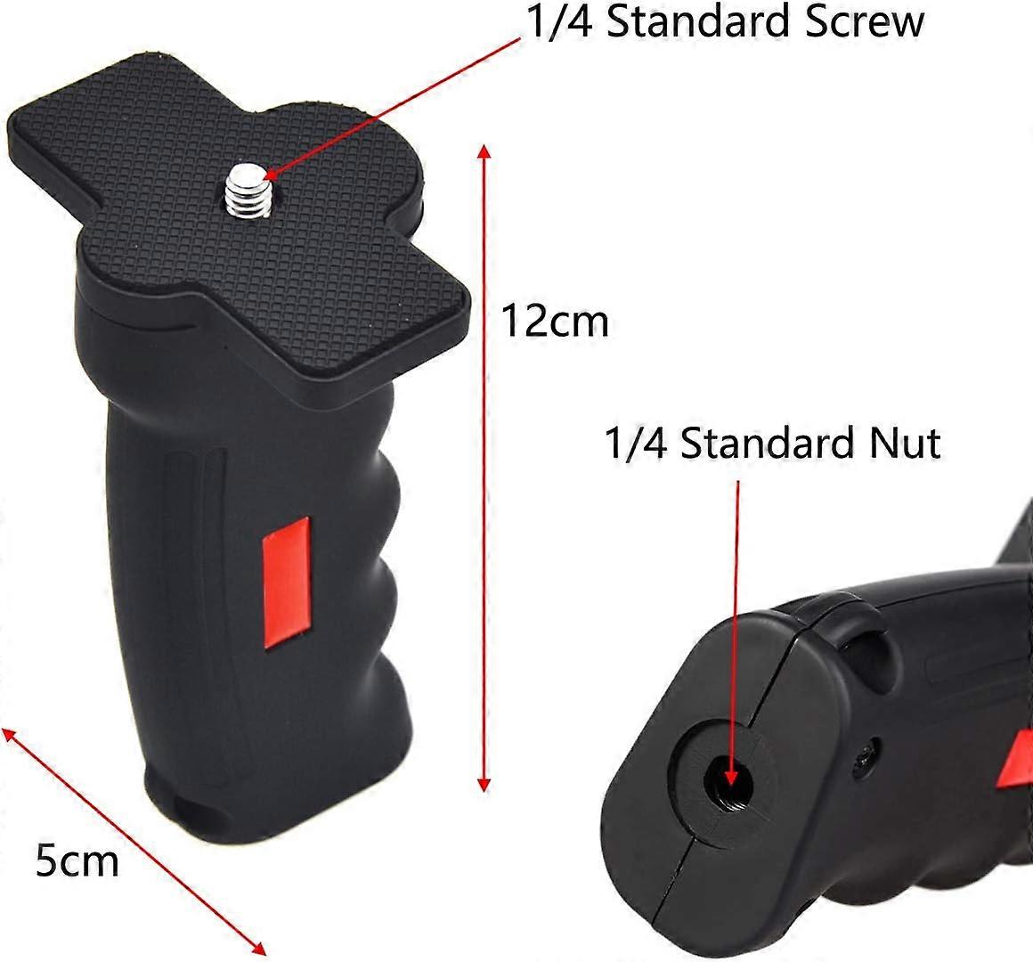 Camera Stabilizer Grip with 1/4" Screw And Threaded Holes