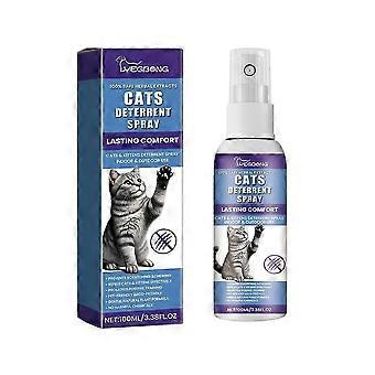 1-3pcs Cat Deterrent Spray, Stops Cats from Peeing & Scratching, Lemon & Coptis, Safe for Furniture