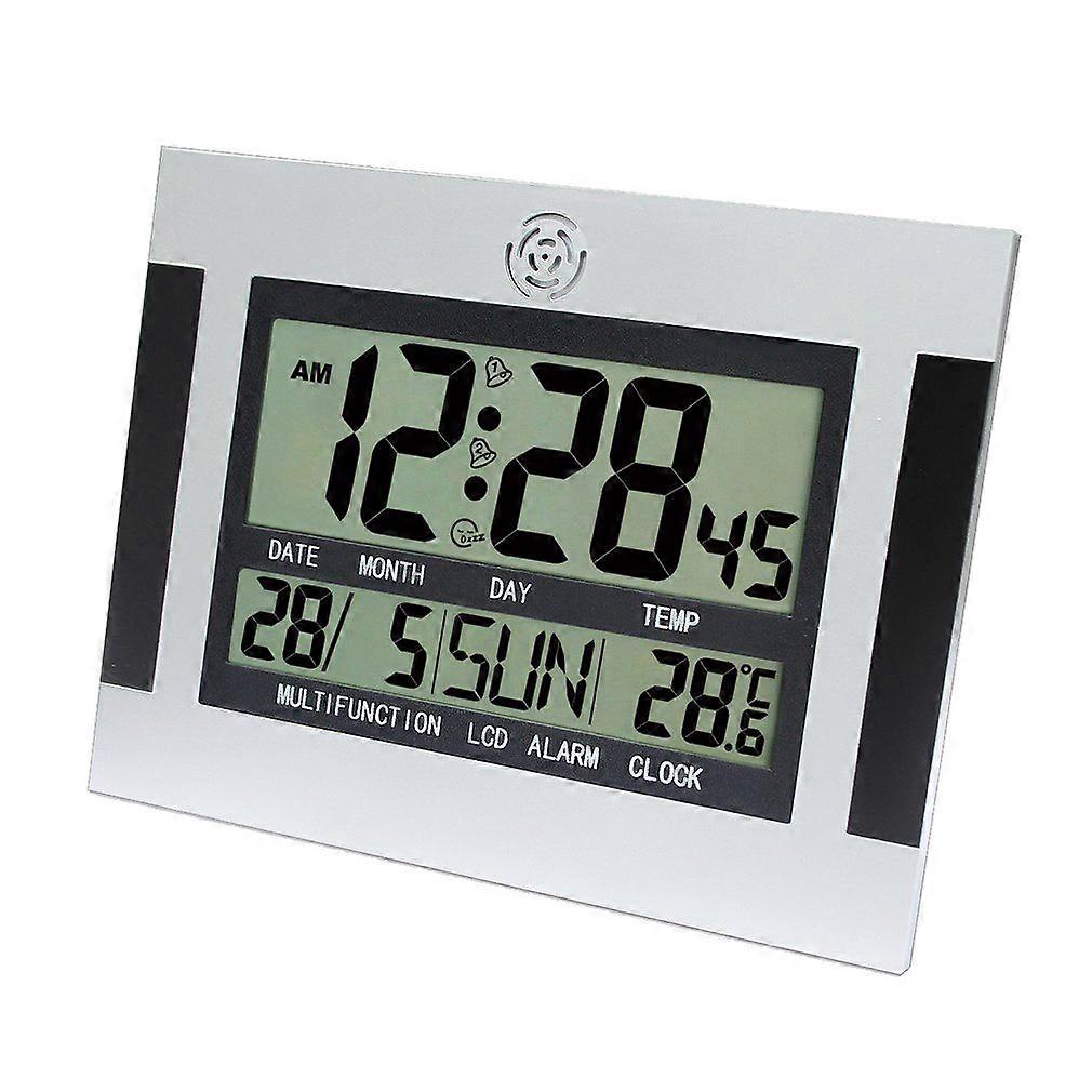 Large Screen LCD Wall Clock ectronic Alarm Clock